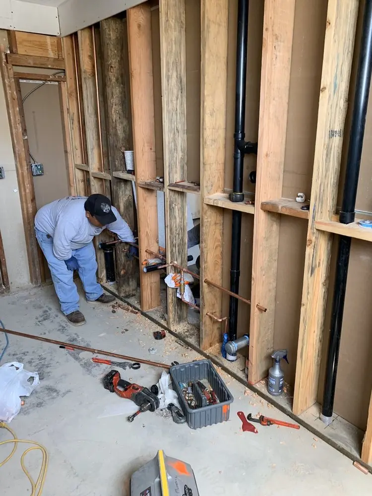 Commercial rough-in plumbing for Gas Line Repair in Winter Garden
